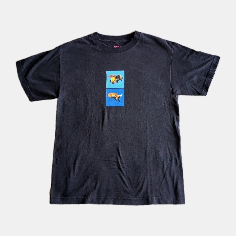 Golf Wang Men Medium Tyler The Creator Black 2017 Flower Boy Tour Rap T Shirt